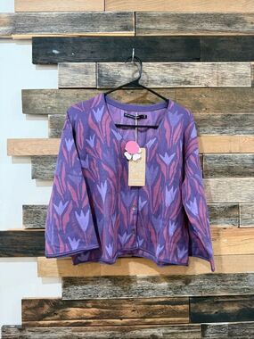 Gudrun Sjoden cardigan sweater size Small